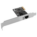 Network card PCI-E 1X RJ45 1GB RTL8111C low profile