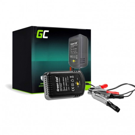 Here are the product details and specifications for the Green Cell (GC) 0.6A Battery Charger