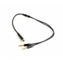 Adapter audio stereo 3.5mm minijack, 4PIN, 0.2m