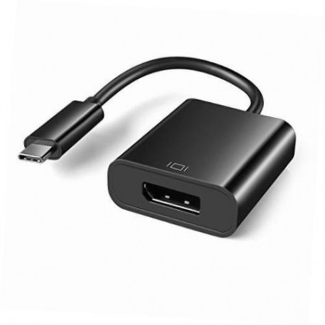 Adapter USB Typ-C auf DisplayPort Schwarz
