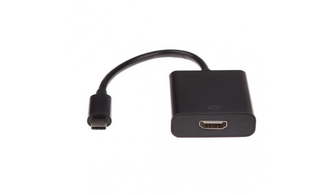 Adapter USB Typ-C to HDMI(F) black
