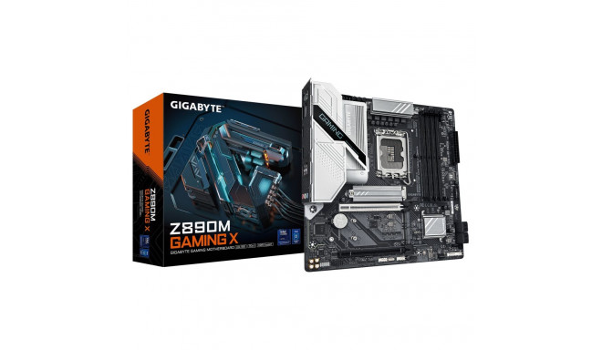 Gigabyte Z890M GAMING X | Processor family Intel | Processor socket LGA1851 | DDR5 | Supported hard 