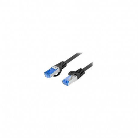 Lanberg CAT 6a patchkaabel RJ-45 isane RJ-45 isane 1 m must RAL 9004