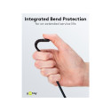Goobay USB-C to USB-A Supersoft Textile Cable with Metal Plugs | 74526 | USB-C to USB-A