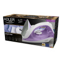 Adler AD 5019 juhtmega triikraud 1600 W veepaagi maht 100 ml pidev aur 10 g/min violetne/valge