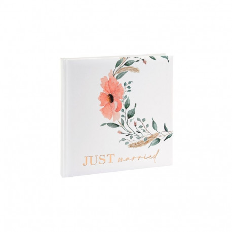 Album GOLDBUCH 08003 just married 30x31cm 60 lehekülge |valged lehed| nurgad/vahed [V]