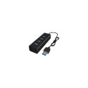 Raidsonic | 4-porti USB 3.0 jaotur | IB-HUB1409-U3
