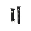 Karl Lagerfeld Strap KLAWLSLKCNK Apple Watch 42/44/45/49mm must 3D kummist rihm Karl&Choupett