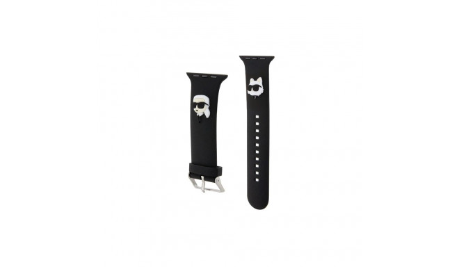Karl Lagerfeld Strap KLAWLSLKCNK Apple Watch 42/44/45/49mm must 3D kummist Karl&Choupett rihm