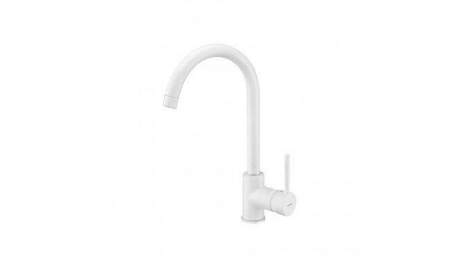 NEMEZJA SINK MIXER WITH U SPOUT WHT