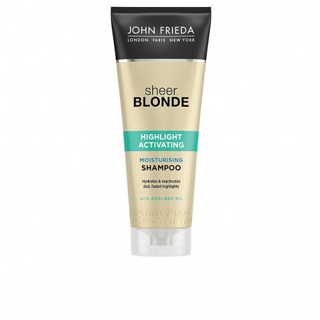 JOHN FRIEDA šampoon SHEER BLONDE niisutav blondidele juustele 250ml