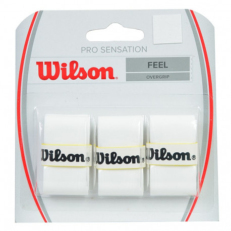 Wilson pealisgripp Pro Sensation Feel WRZ4010WH 3tk, valge