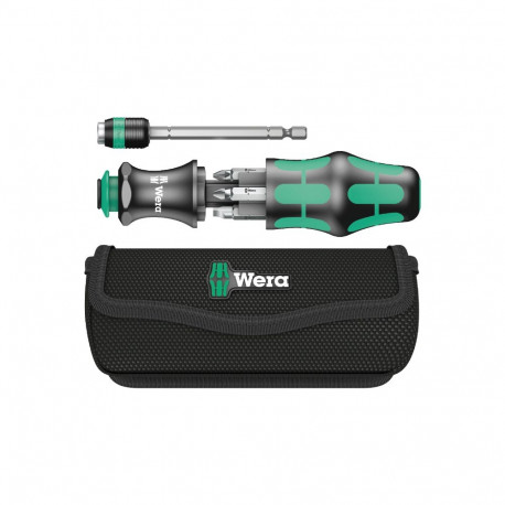Wera Kraftform Kompakt 20 Multi-Bit Screwdriver Set – Rapidaptor, 7-Piece