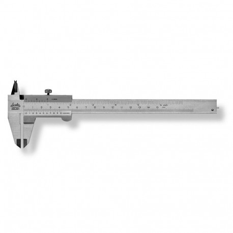 SCALA vernier caliper model 252 – 150 mm measuring range, 0.05 mm resolution, stainless steel chrome