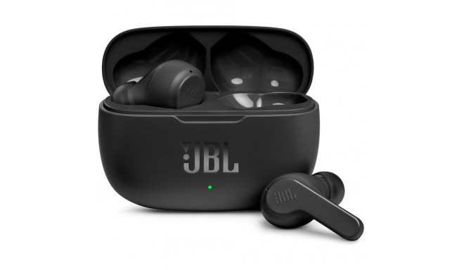 JBL Wave 200 True Wireless Bluetooth Headset Black (JBLW200TWSBLK)