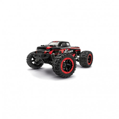 BLACKZON - Slyder MT 1/16 4WD Electric Monster Truck - Red (Nedaudz boj. iepak.)