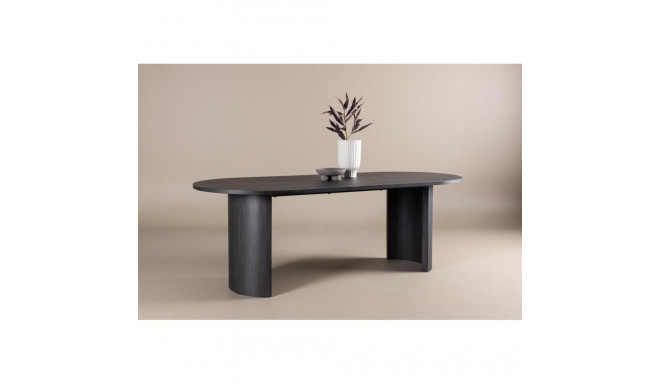 Söögilaud Grundsund, must