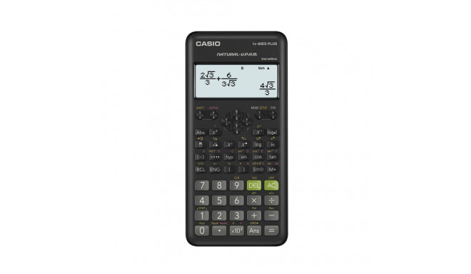 Funktsioonkalkulaator CASIO FX-82ES PLUS II, 77 x 162 x 14 mm