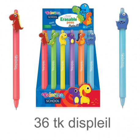 Colorino kustutatav tindipliiats, sinine, Draakon