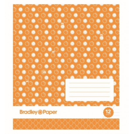 Vihik 12 lehega, 16 joont Bradley, 50 tükki pakis