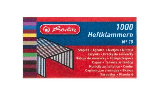 Herlitz klamber nr 10/1000 tk.