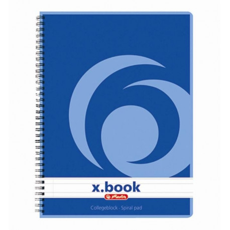 Spiraalkaustik A5/80 jooneline H.College auk.