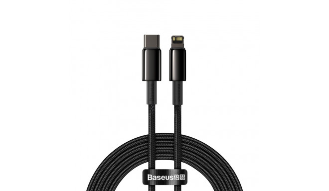 Baseus cable Tungsten PD USB-C - Lightning 2,0 m black 20W