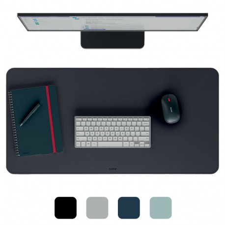 Hiirematt/lauamatt Leitz Deskmat 40x80cm Black/must