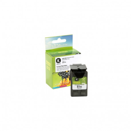 Static Control Ink Cartridge Black, Compatible with HP 21XL (C9351CE)