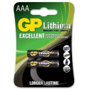 GP patarei AAA FR03 1,5V 2tk