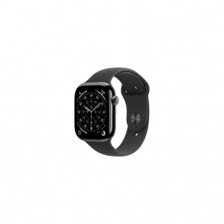 Apple nutikell Watch 11 5G 42mm titaan, kiltkivihall, sport, must, S/M
