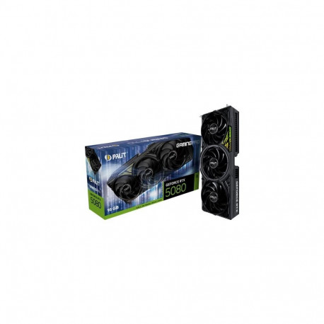 Palit Graphics Card||NVIDIA GeForce RTX 5080|16 GB|GDDR7|256 bit|PCIE 5.0 16x|GPU 2295 MHz|Triple sl