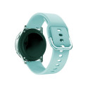 Hurtel Silicone Strap TYS band for Samsung Galaxy Watch 40 / 41 / 42 / 43 / 44 mm - turquoise