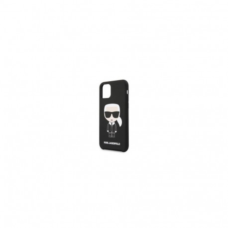 Karl Lagerfeld Apple iPhone 11 Pro Iconic Silicone Cover Black