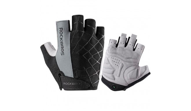 Rockbros Rockbros S109GR cycling gloves, size L - gray