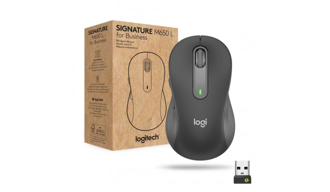 Logitech LOGI M650 L Wireless Mouse GRAPHITE