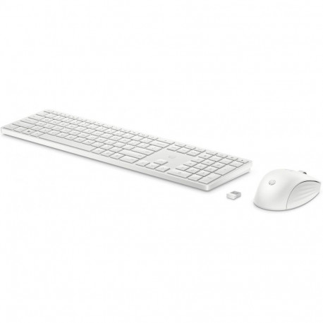 HP 655 White Wrls KB and Mouse Combo