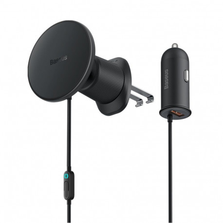 Baseus Baseus CW01 MagSafe 15W USB 25W inductive car charger - black