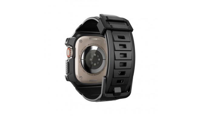 Spigen Spigen Rugged Armor Pro Apple Watch Ultra (49mm) Strap Case - Black