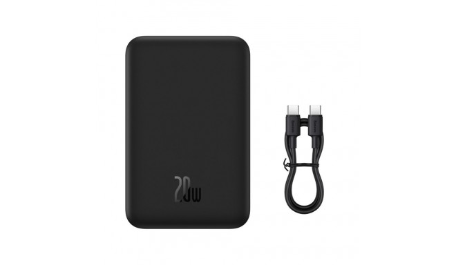 Baseus Baseus Magnetic Mini 20000 mAh 20W Powerbank - black + USB-C / USB-C cable