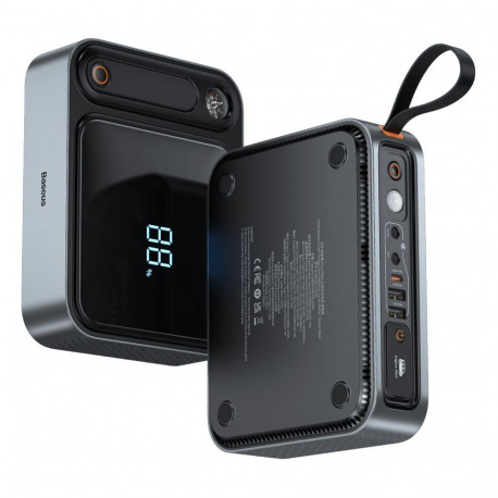 Baseus Jump starter Baseus Super Energy Ultra 3000A with power bank 26800 mAh - black