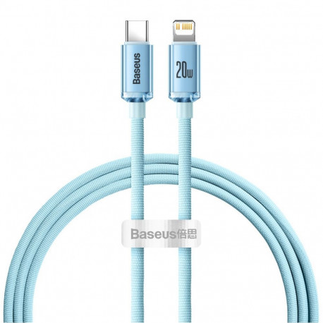 Baseus Baseus CAJY001303 Lightning - USB-C PD cable 20W 480Mb/s 1.2m - blue