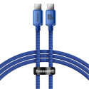 Baseus Baseus CAJY000603 USB-C - USB-C PD cable 100W 5A 480Mb/s 1.2m - blue
