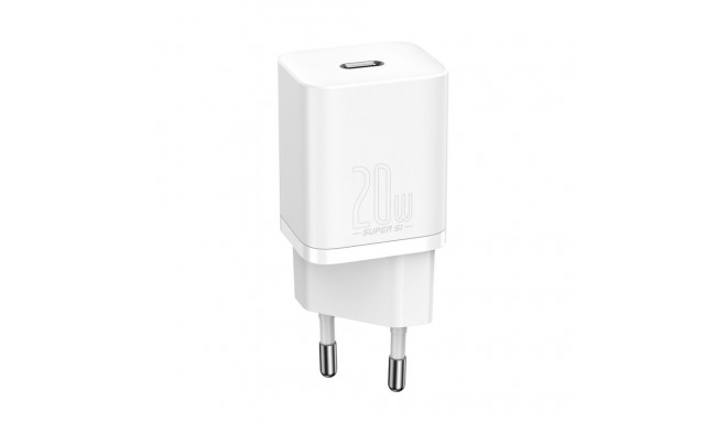 Baseus Baseus Super Si 1C fast charger USB Type C 20 W Power Delivery white (CCSUP-B02)