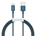 Baseus Baseus Superior Cable USB - Lightning 2,4A 1 m Blue (CALYS-A03)