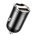 Baseus Baseus Tiny Star mini smart USB car charger 30W Quick Charge 3.0 gray (VCHX-A0G)