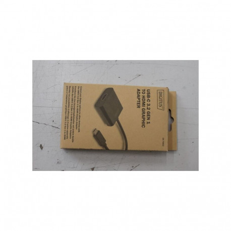 Digitus SALE OUT. USB Type-C to HDMI Adapter, 4K@30Hz black | USB Type-C to HDMI Adapter | DA-70852 