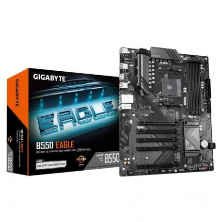 Gigabyte Mainboard||AMD B550|SAM4|ATX|Memory DDR4|Memory slots 4|4xPCI-Express 3.0 1x|1xPCI-Express