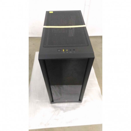 Corsair SALE OUT. iCUE 4000X RGB Tempered Glass Mid-Tower, Black | Tempered Glass Mid-Tower ATX Case