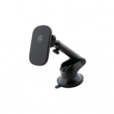Mercedes-Benz Mercedes MEWCCGSLK 15W induction holder for air vent/glass black/black Silver Stars Ma